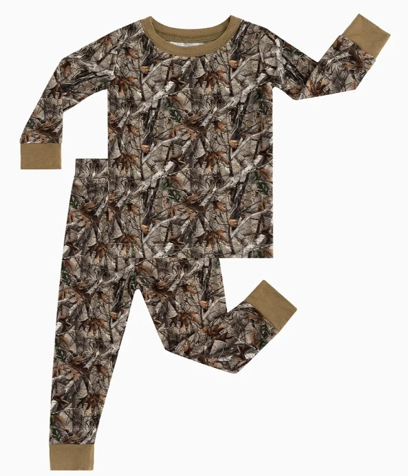 Two Piece Pajama set - Camouflage